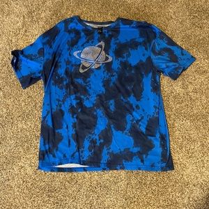 SHEIN Rhinestone Globe T-Shirt